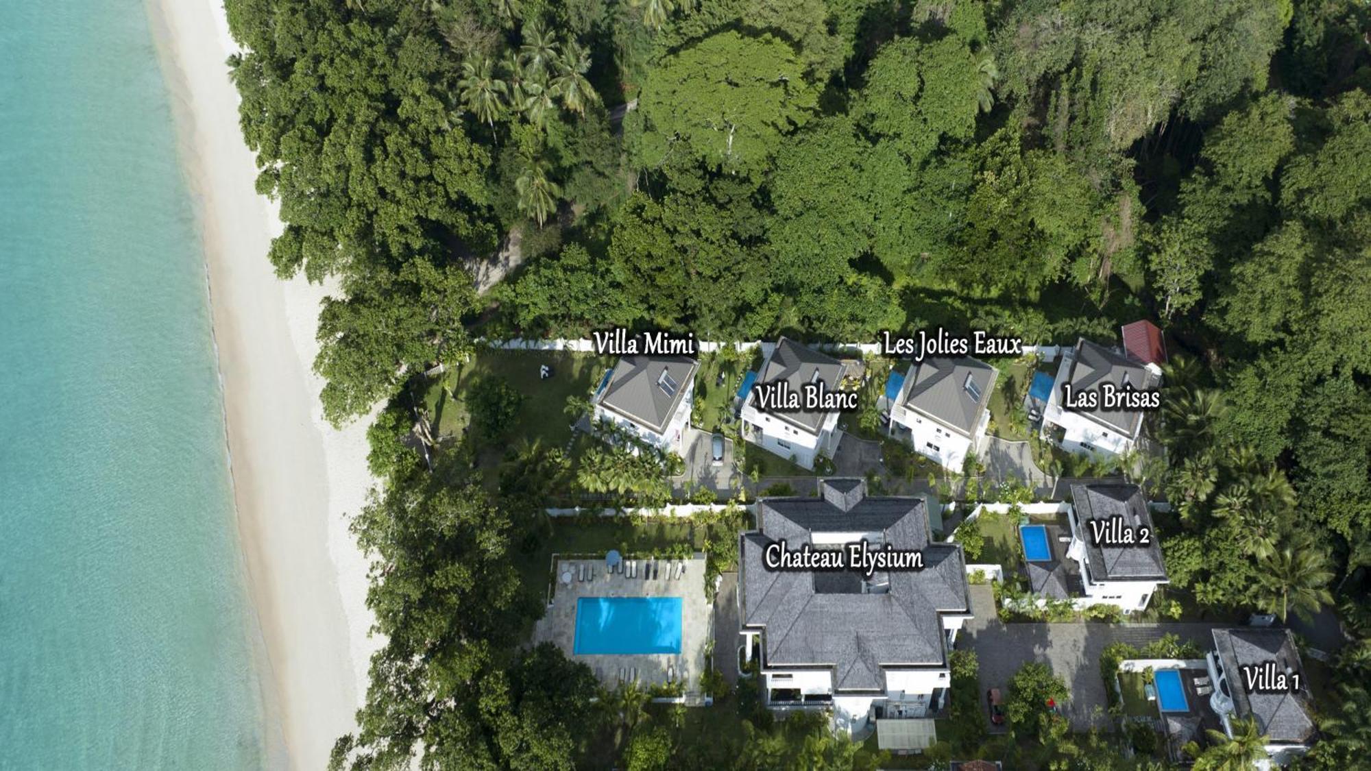 Las Brisas Villa - Chateau Elysium Beau Vallon  Eksteriør billede